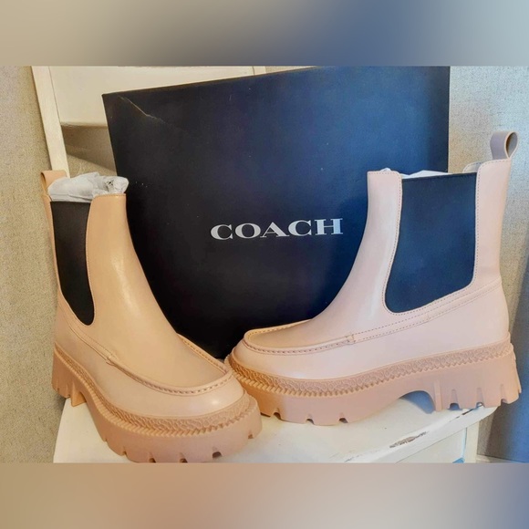 Coach Joey Leather Booty Size 10 - Picture 1 of 3